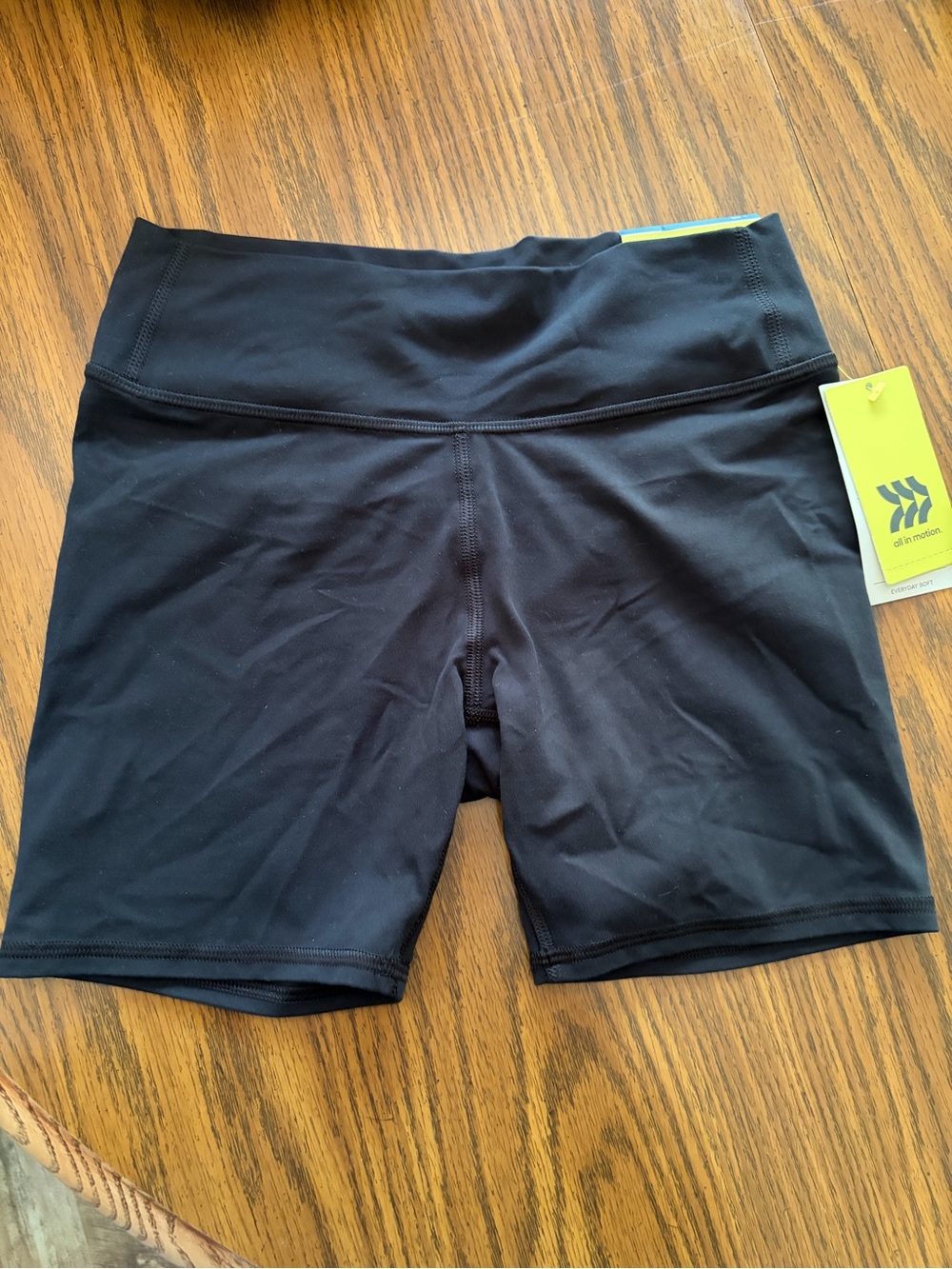 Youth Girl Black Performance Bike Shorts - All In Motion